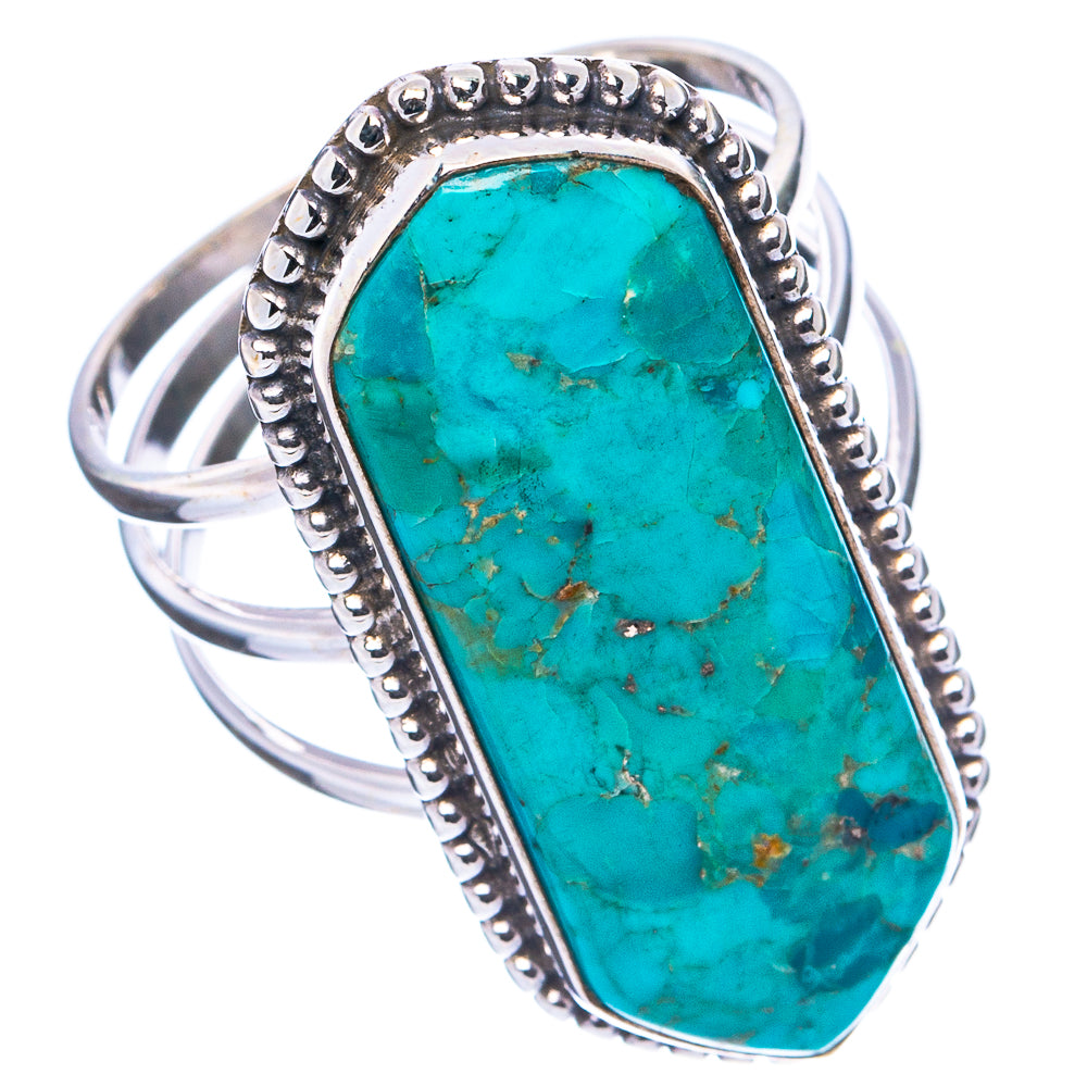 Mohave Turquoise Ring Size 9.5 (.925 Sterling Silver)