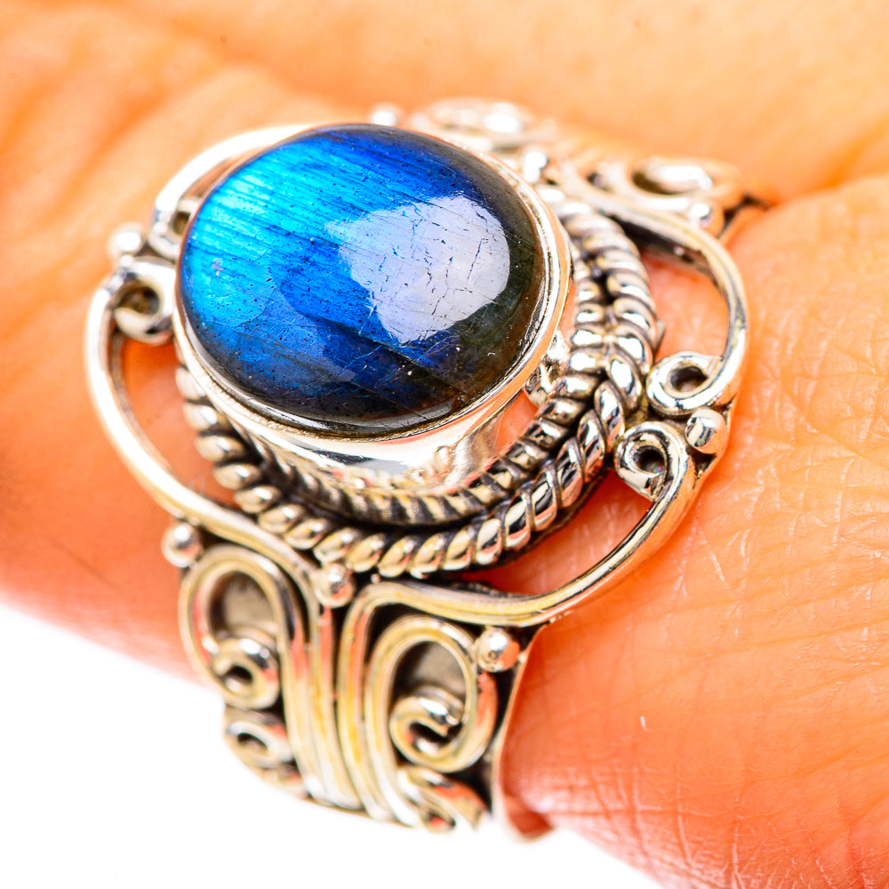 Labradorite Ring Size 10 (925 Sterling Silver) RING137815