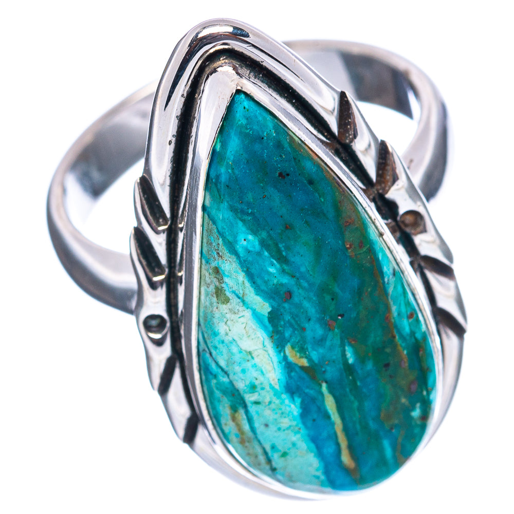 Rare Premium Peruvian Opal Ring Size 8 (.925 Sterling Silver)