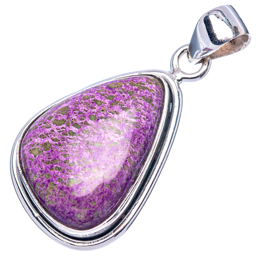 Stichtite Pendant 1 1/2" (925 Sterling Silver) P42516