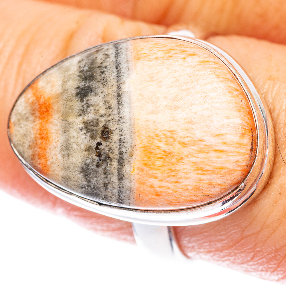 Celestobarite Ring Size 8.5 (925 Sterling Silver) R1600