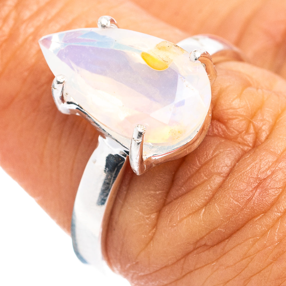 Rare Ethiopian Opal Ring Size 7 (.925 Sterling Silver)