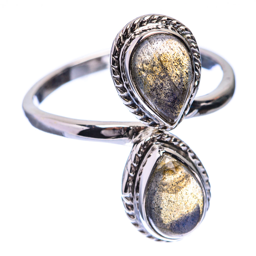 Premium Labradorite Ring Size 8.25 (925 Sterling Silver) R141856