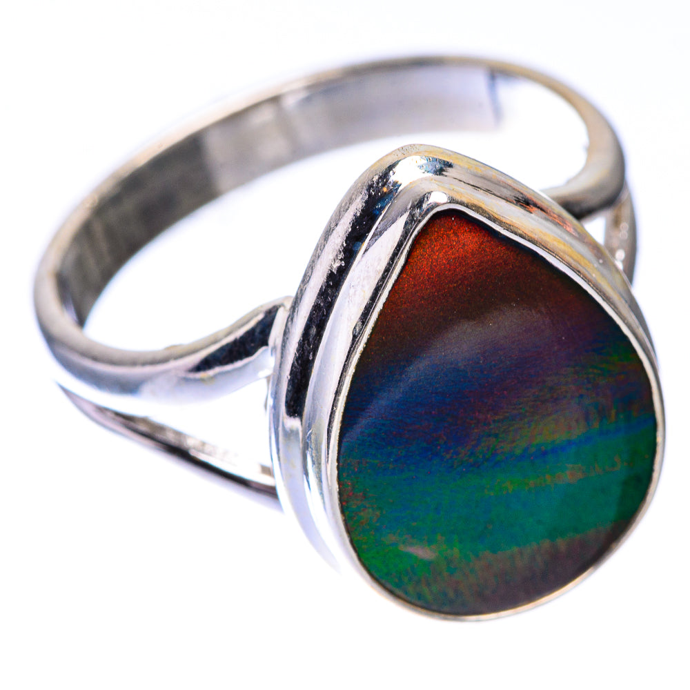 Aura Opal Ring Size 8.25 (925 Sterling Silver) R140743