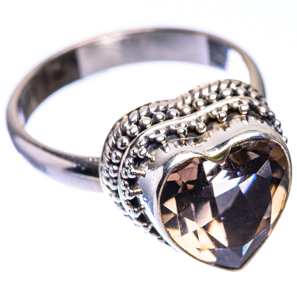 Smoky Quartz Ring Size 8 (925 Sterling Silver) R140722