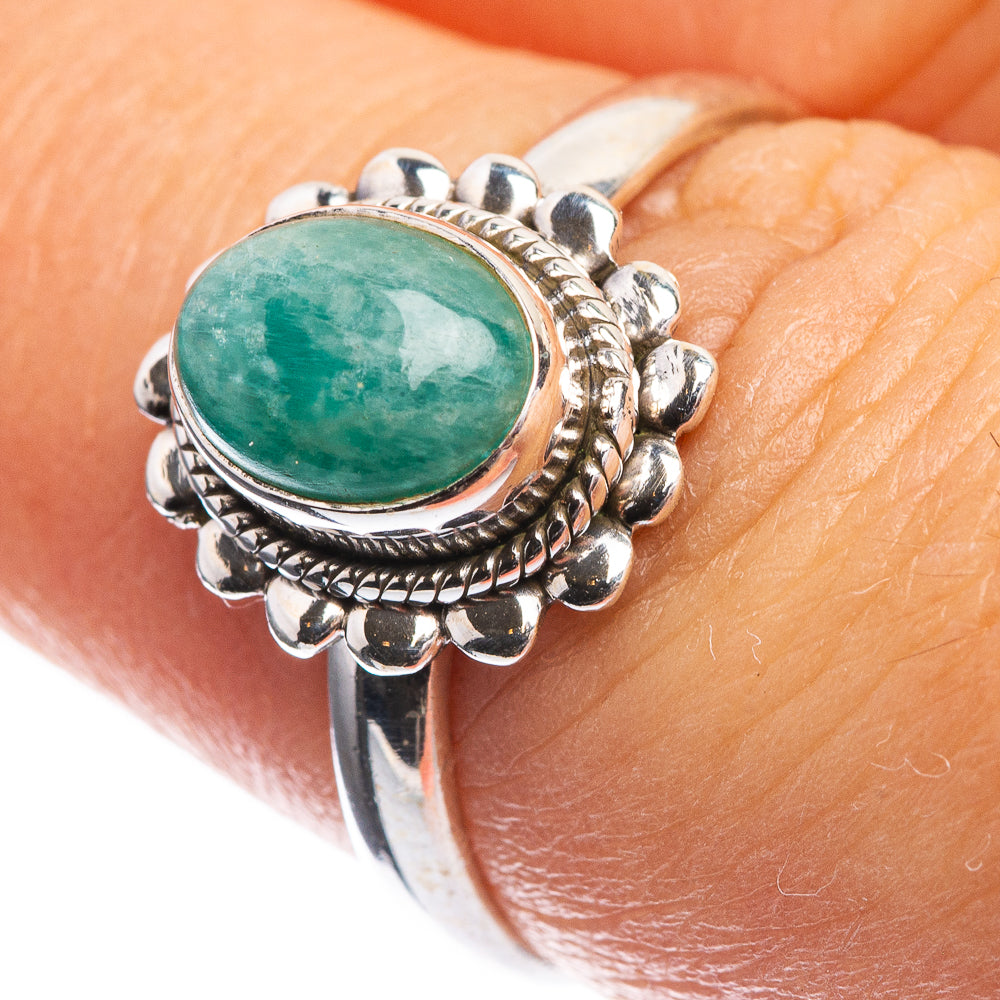 Aquamarine Dainty Ring Size 7 (925 Sterling Silver) R142526