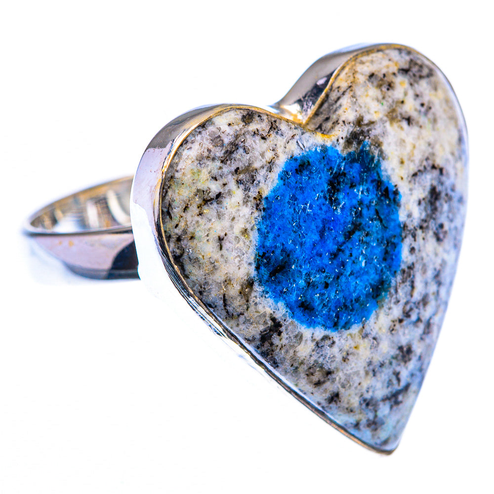 Large K2 Blue Azurite Ring Size 10 (925 Sterling Silver) RING140268