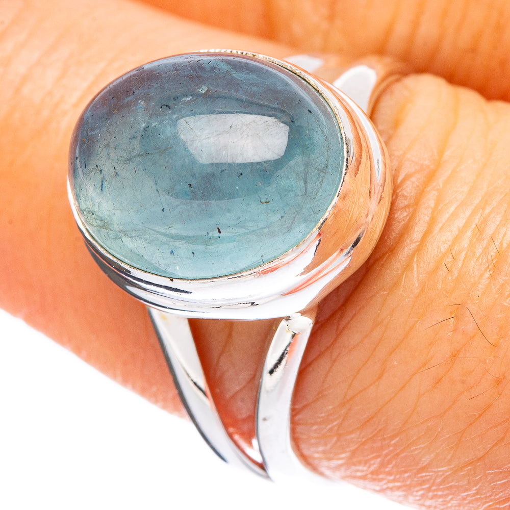Aquamarine Ring Size 8.5 (925 Sterling Silver) R4205