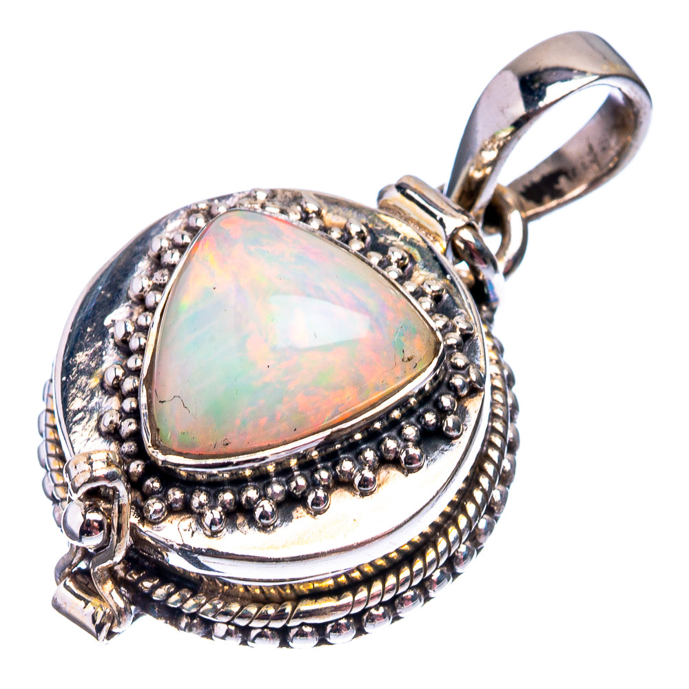 Poison Ethiopian Opal Pendant 1 3/8" (925 Sterling Silver) P38879