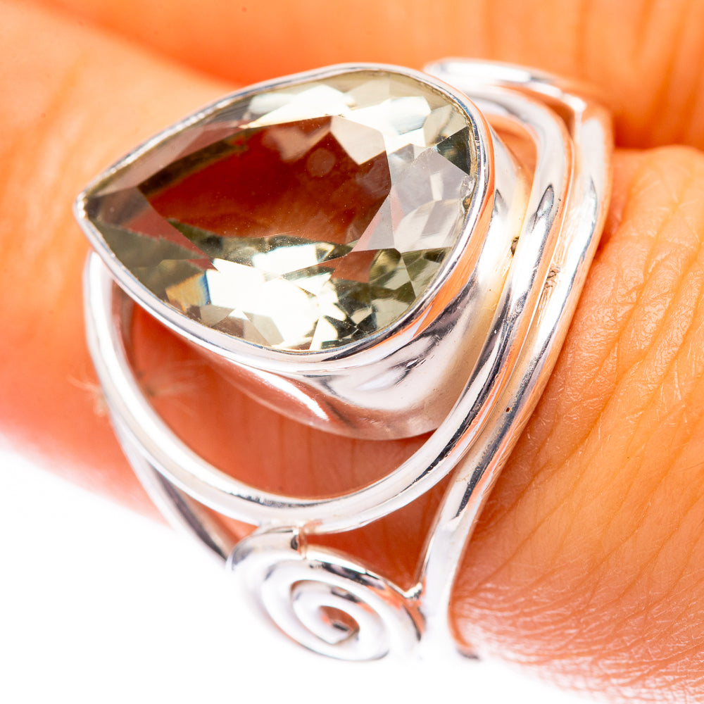 White Quartz Ring Size 6.25 (925 Sterling Silver) R140539