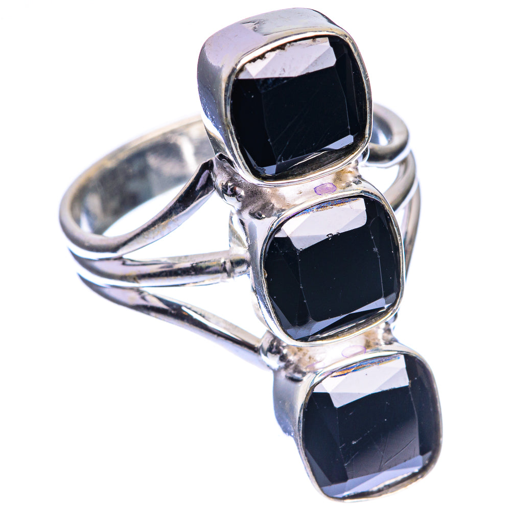 Black Onyx Ring Size 7.75 (925 Sterling Silver) RING143291
