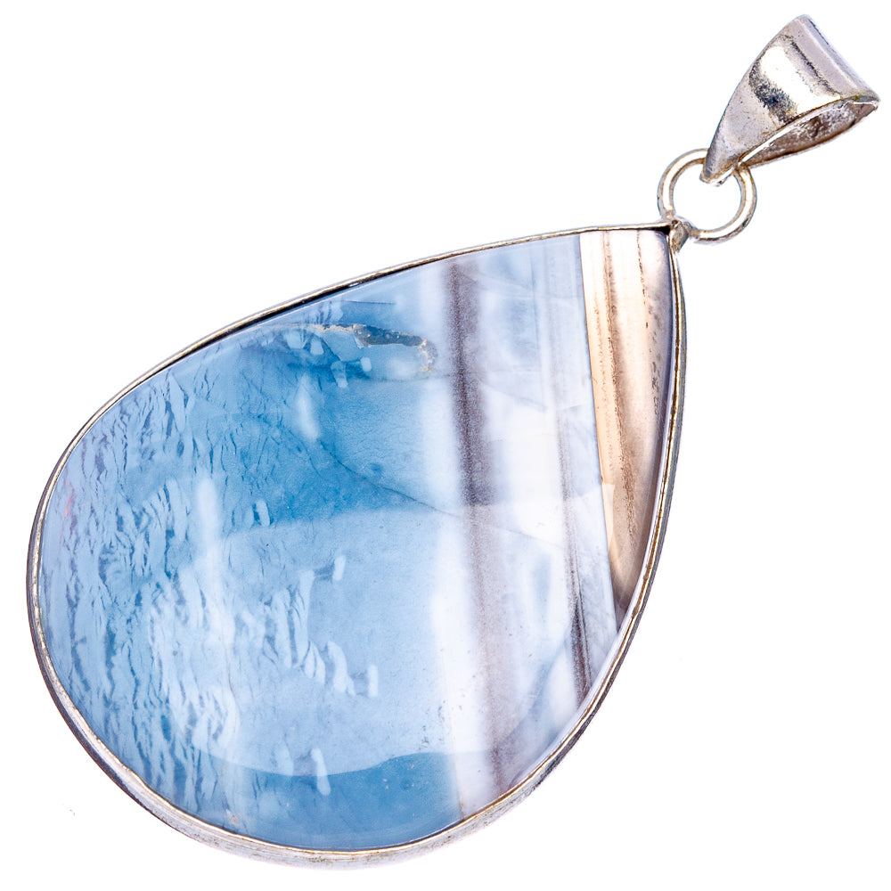 Owyhee Opal Pendant 2" (Silver Plated)