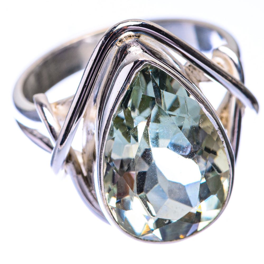 White Quartz Ring Size 7 (925 Sterling Silver) R140697