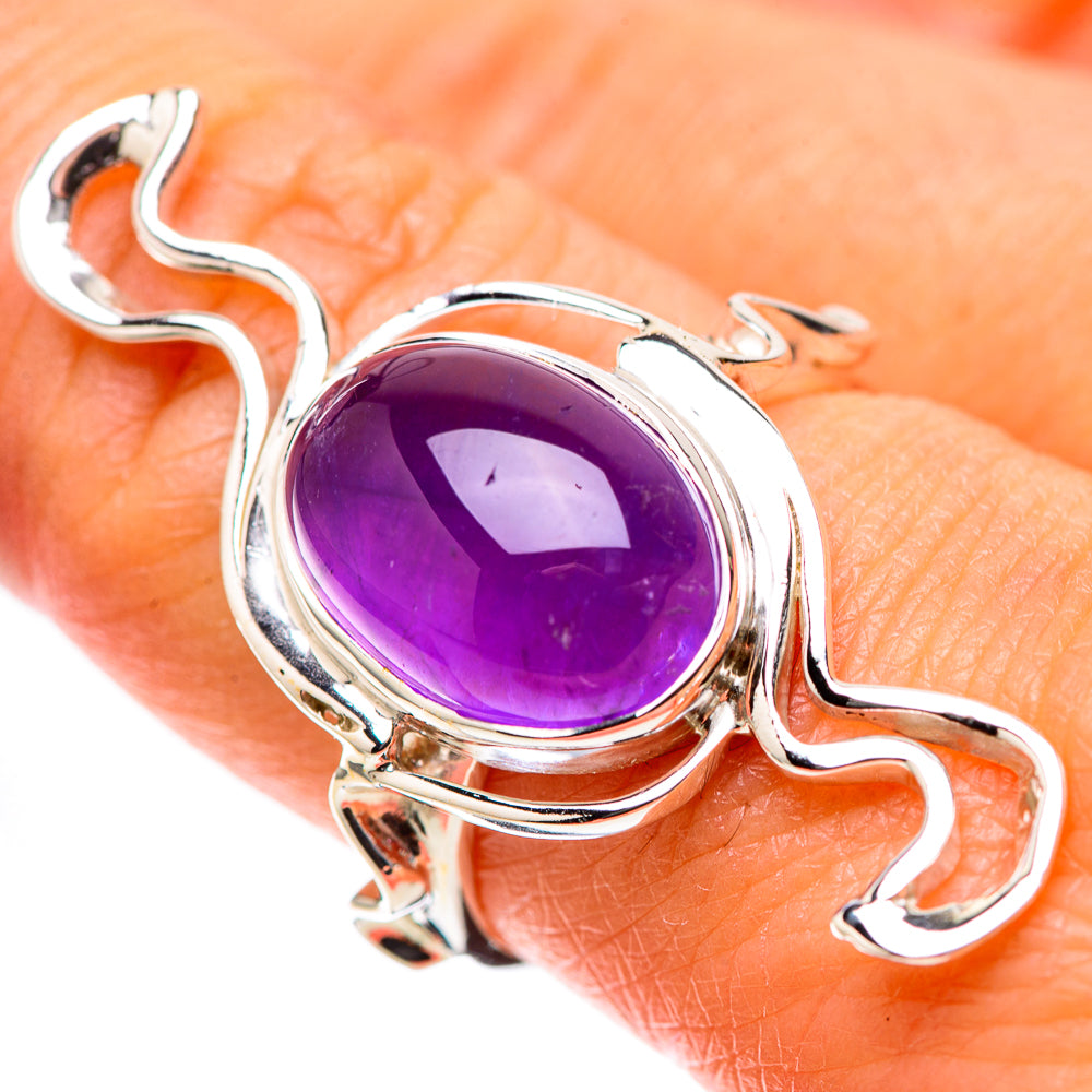 Premium Amethyst Ring Size 8 (925 Sterling Silver) RING138216