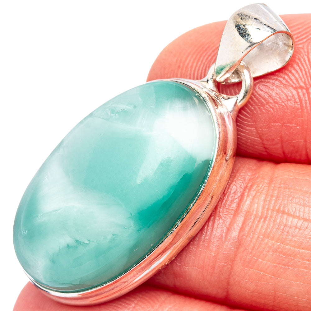 Smithsonite Pendant 1 1/2" (.925 Sterling Silver)