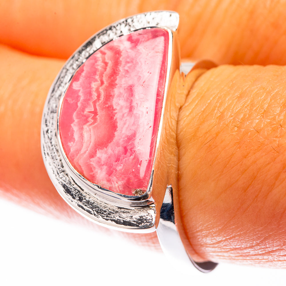 Premium Rhodochrosite Ring Size 8.25 (925 Sterling Silver) R141884