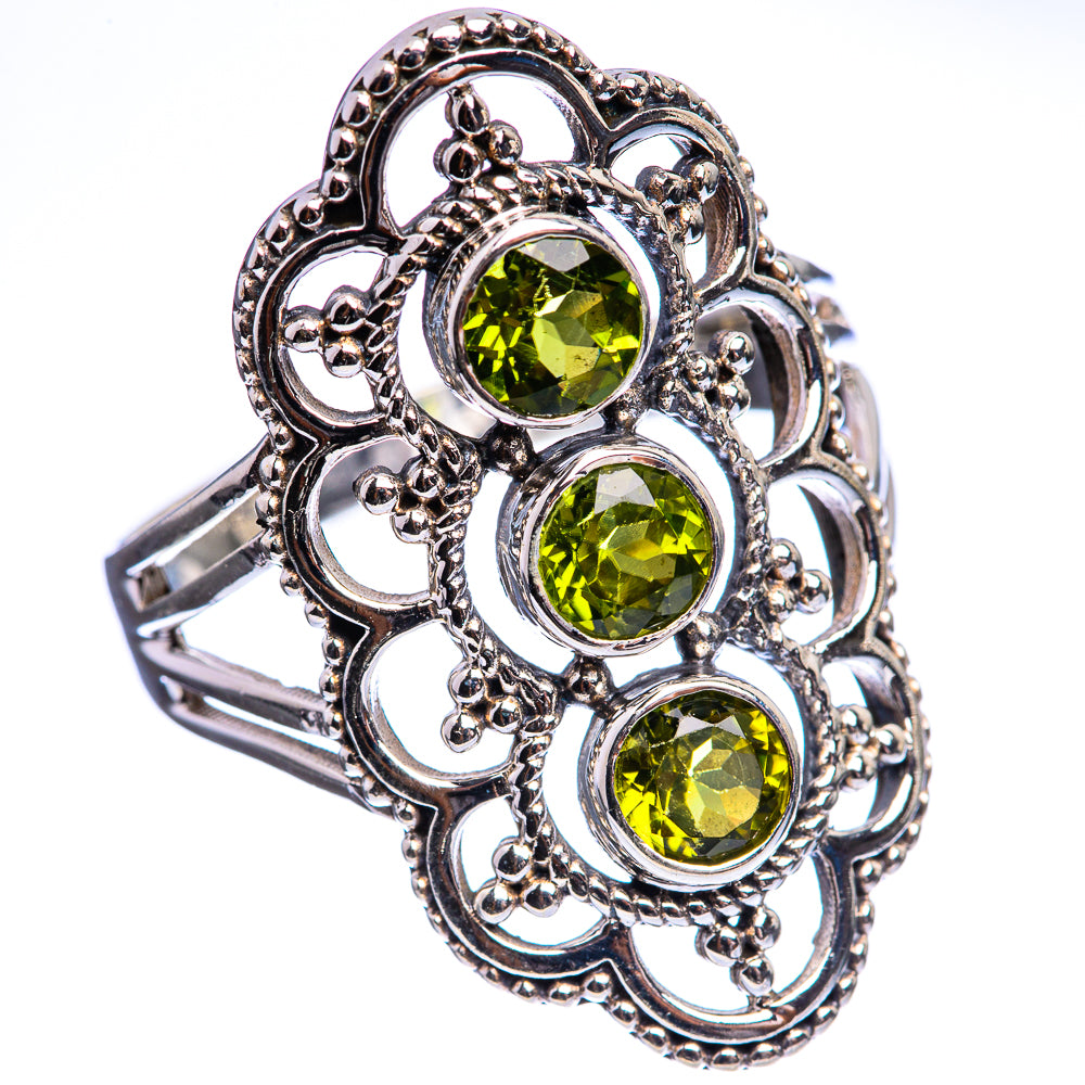 Peridot Ring Size 9.75 (925 Sterling Silver) R142990
