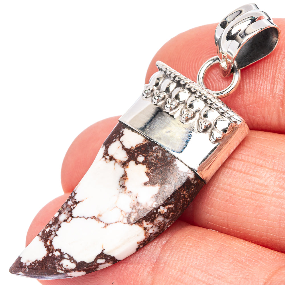 Wild Horse Jasper Pendant 1 7/8" (925 Sterling Silver) P42774