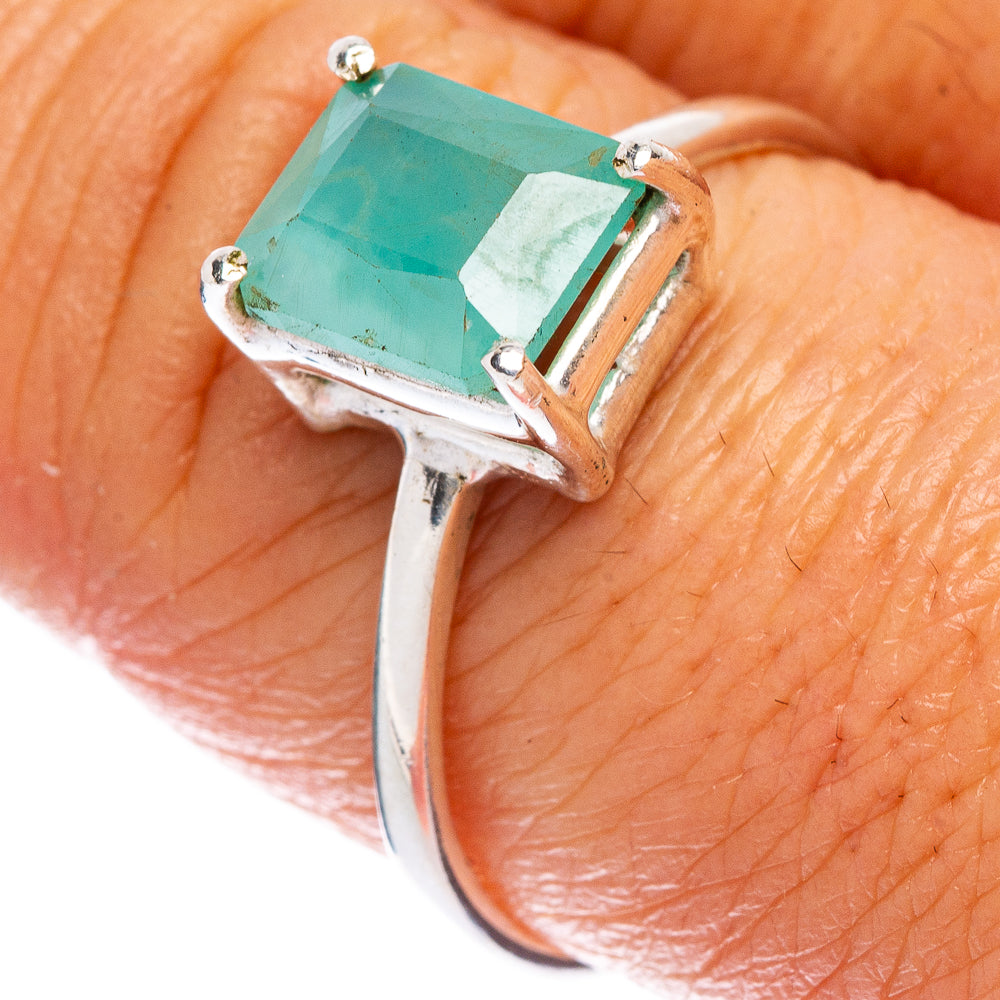 Rare Smithsonite Ring Size 8.75 (925 Sterling Silver) R146721