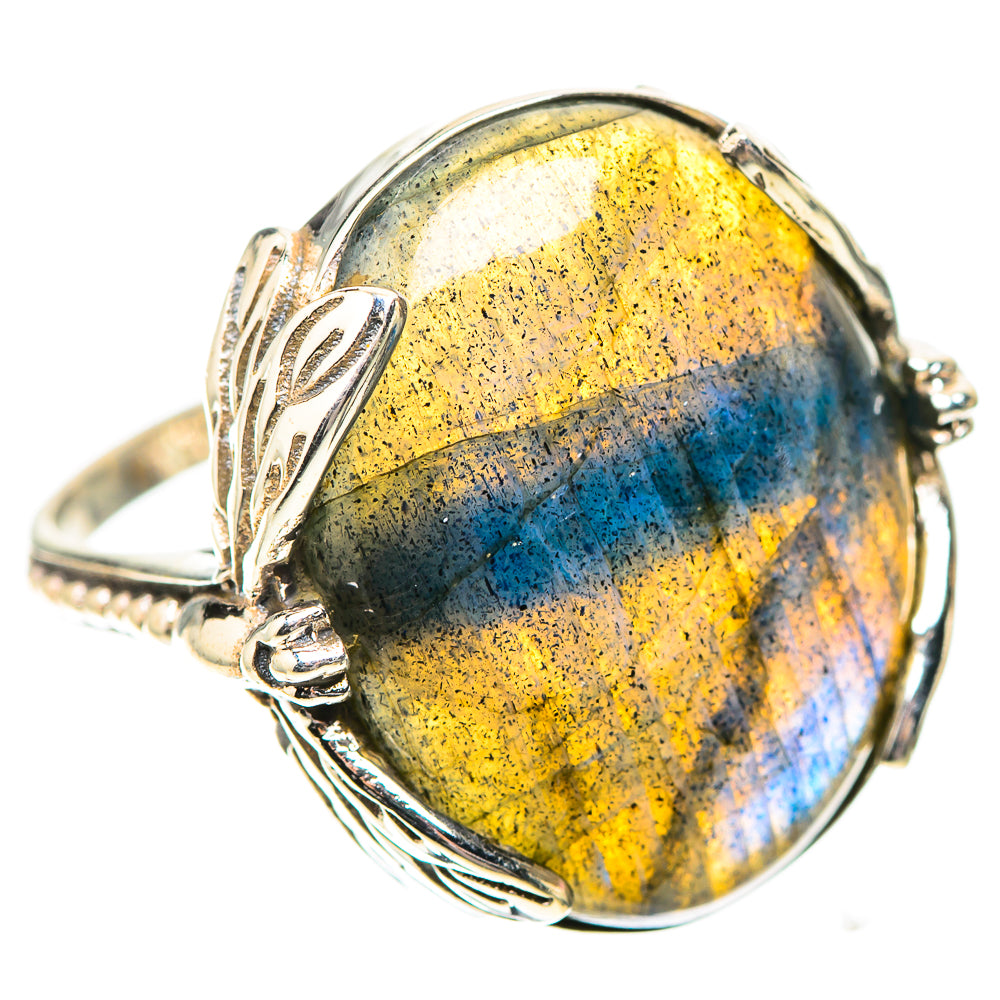 Labradorite Ring Size 8 (925 Sterling Silver) RING138790