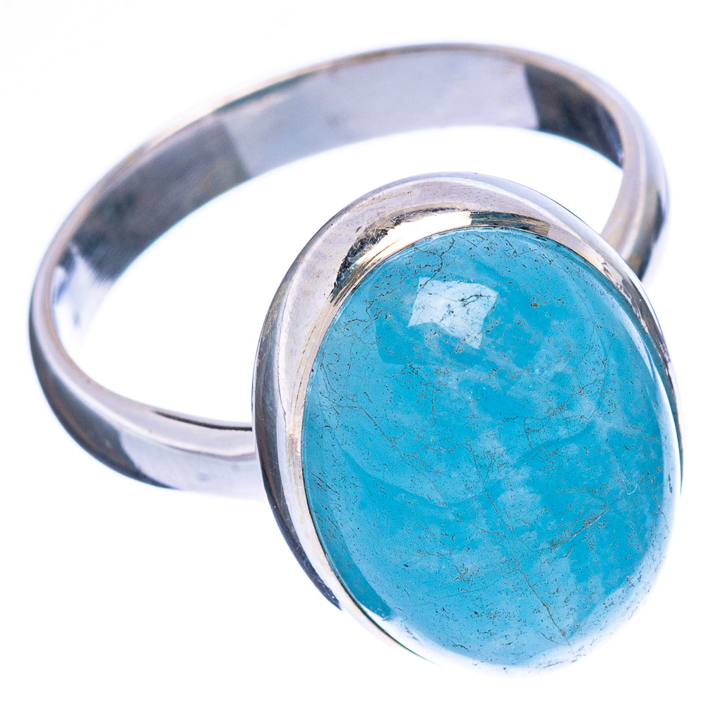 Amazonite Ring Size 8.5 (925 Sterling Silver) R2430