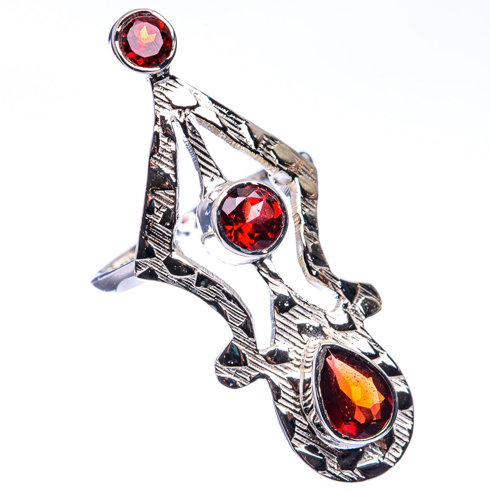 Premium Garnet Ring Size 6 (925 Sterling Silver) R141745