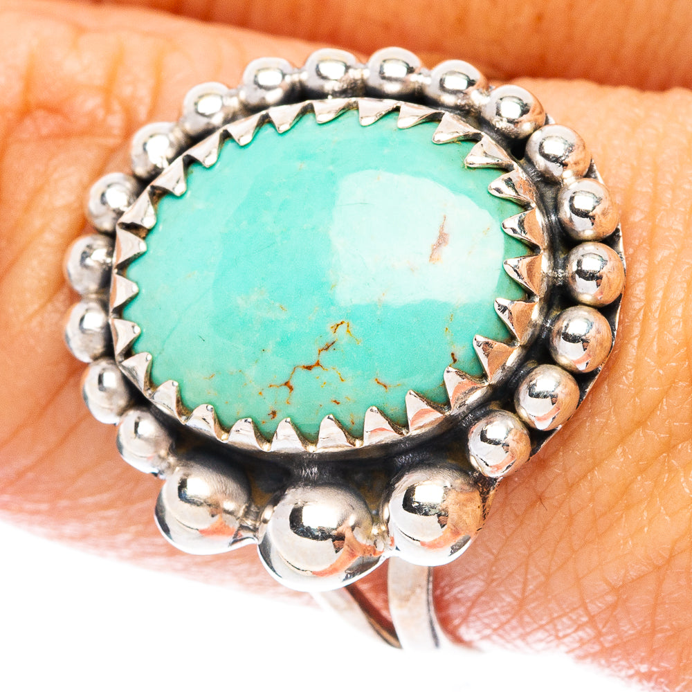 Variscite Ring Size 9.25 (925 Sterling Silver) R4911