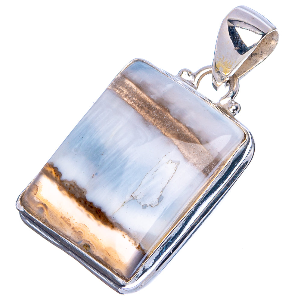 Owyhee Opal Pendant 1 1/4" (.925 Sterling Silver)