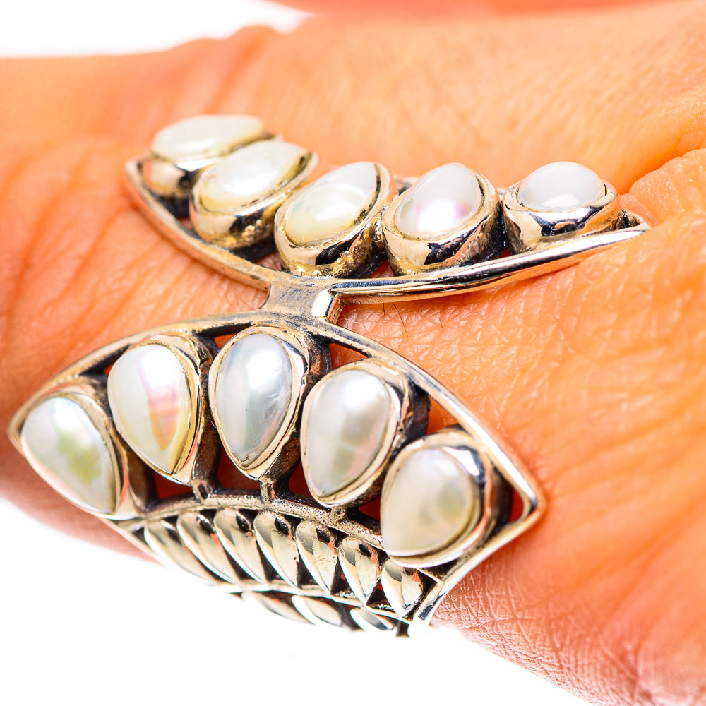 Large Cultured Pearl Ring Size 9 (925 Sterling Silver) RING138639