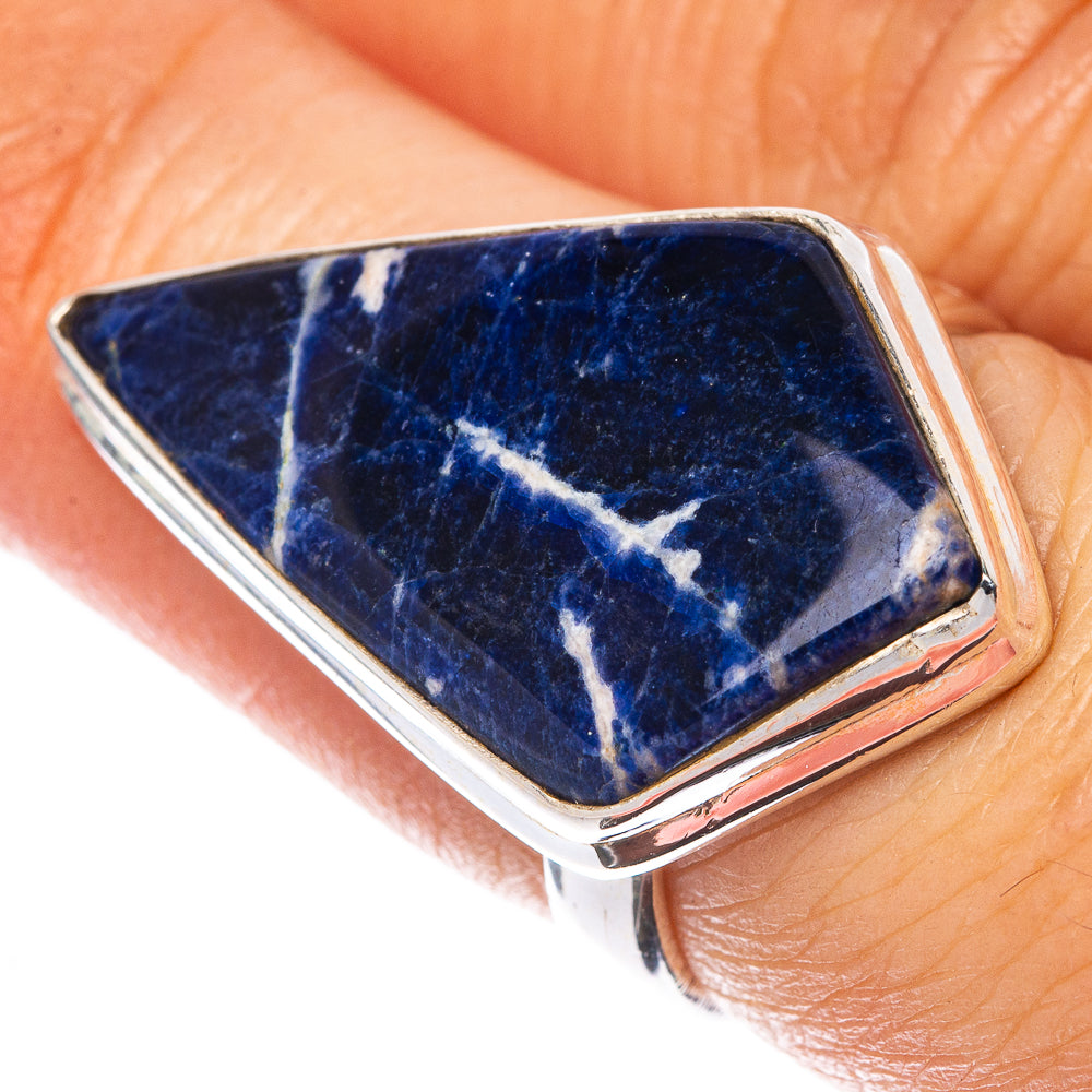 Sodalite Ring Size 6.75 (925 Sterling Silver) R1588