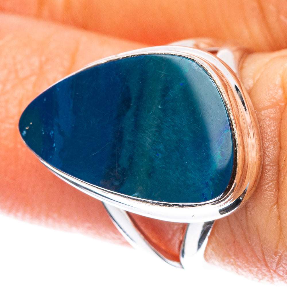 Rare Doublet Opal Ring Size 5.25 (925 Sterling Silver) R4122