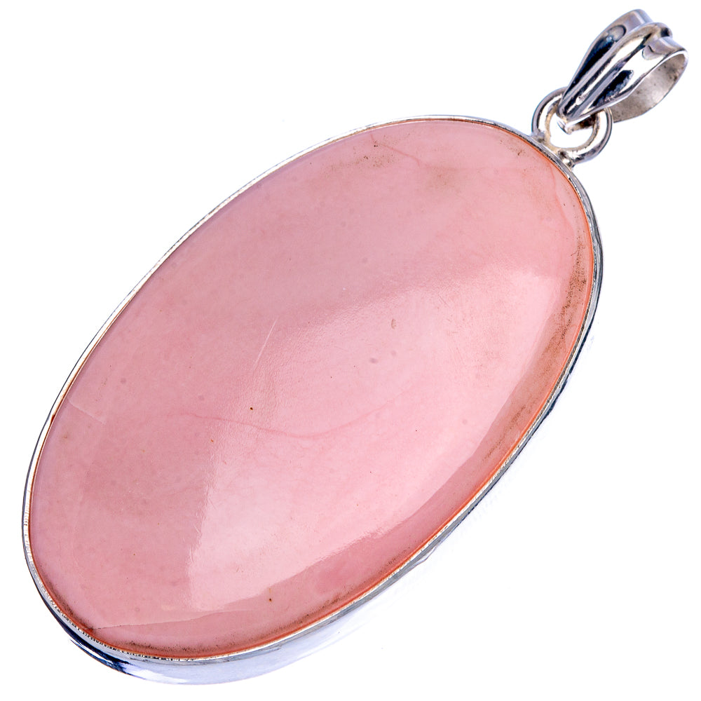 Pink Opal Pendant 2 1/4" (925 Sterling Silver) P40528