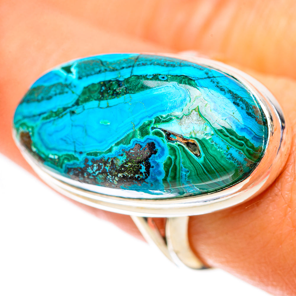 Chrysocolla Ring Size 8.75 (925 Sterling Silver) RING138445