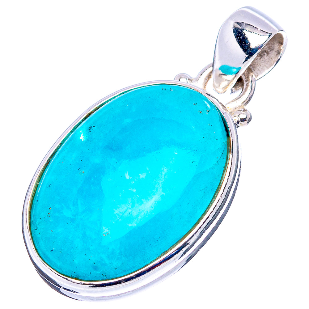Rare Smithsonite Pendant 1 1/4" (.925 Sterling Silver)