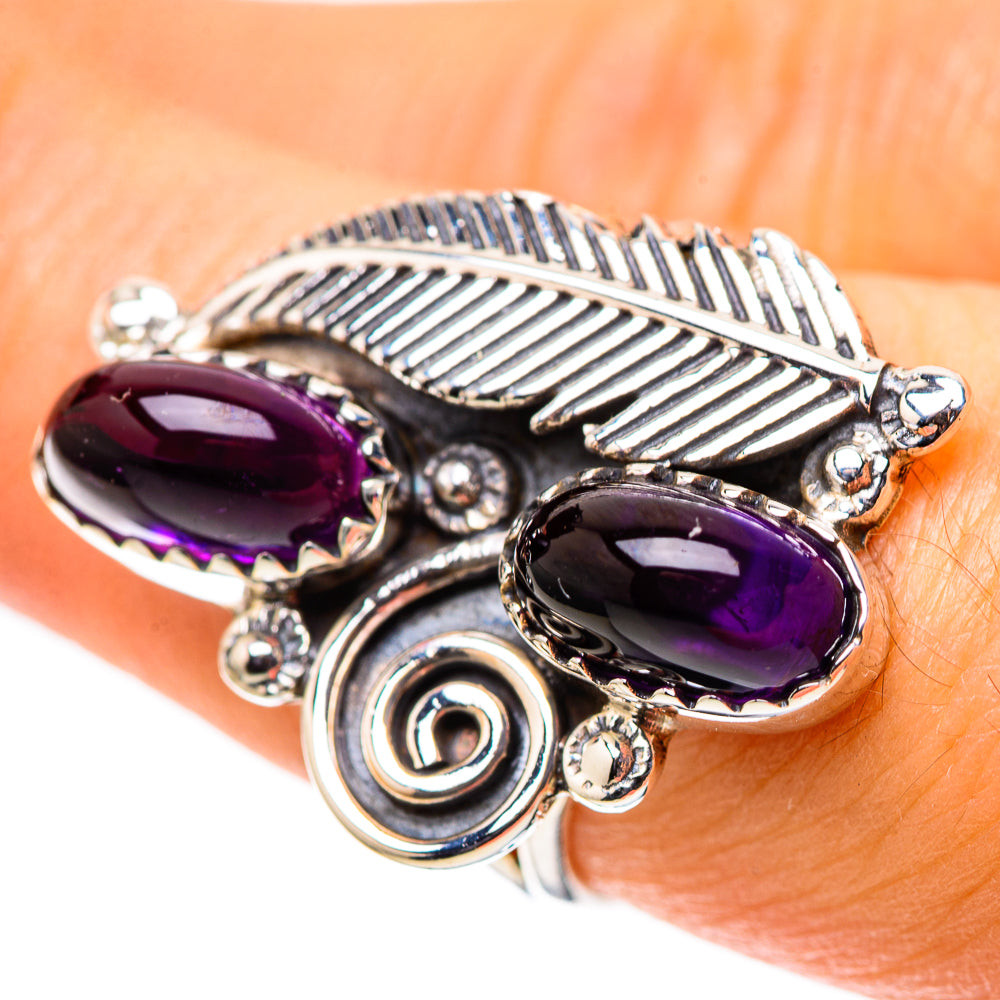 Amethyst 925 Sterling Silver Ring Size 6.75 (925 Sterling Silver) RING139436