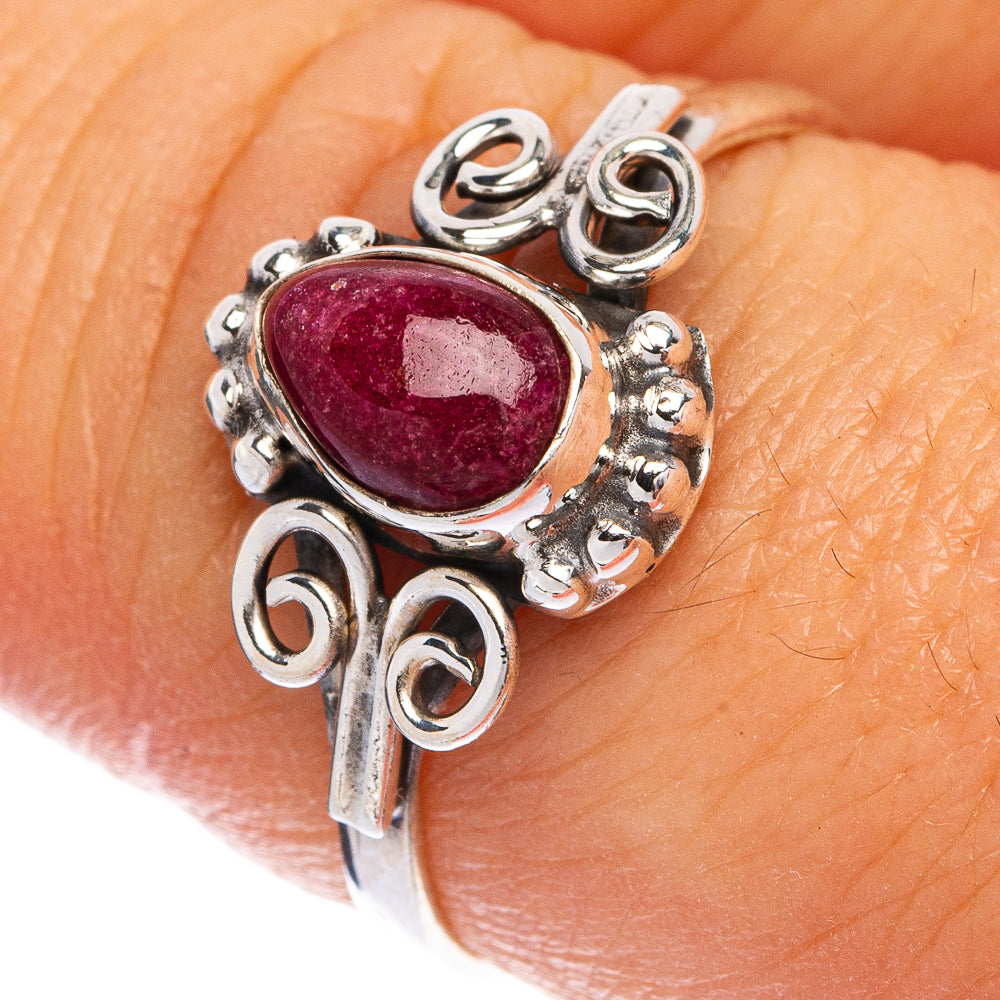 Ruby Dainty Ring Size 8 (925 Sterling Silver) R145350