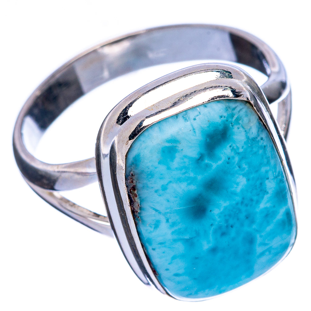 Larimar Ring Size 8.25 (925 Sterling Silver) R146252
