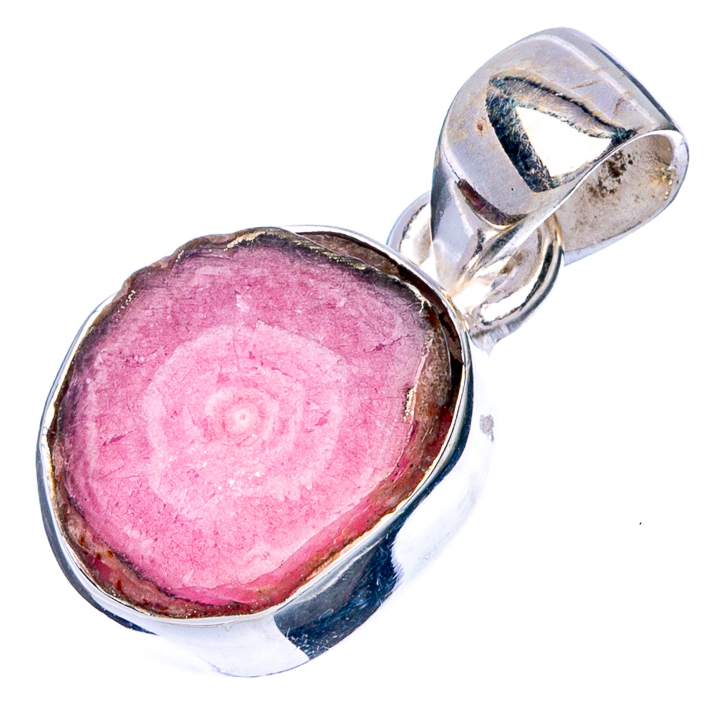 Rare Rhodochrosite Stalactite Pendant 7/8" (925 Sterling Silver) P42924