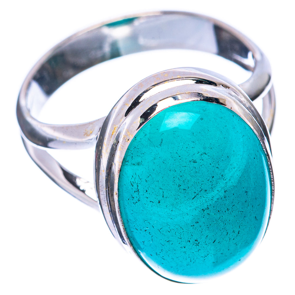 Amazonite Ring Size 7 (925 Sterling Silver) R2036
