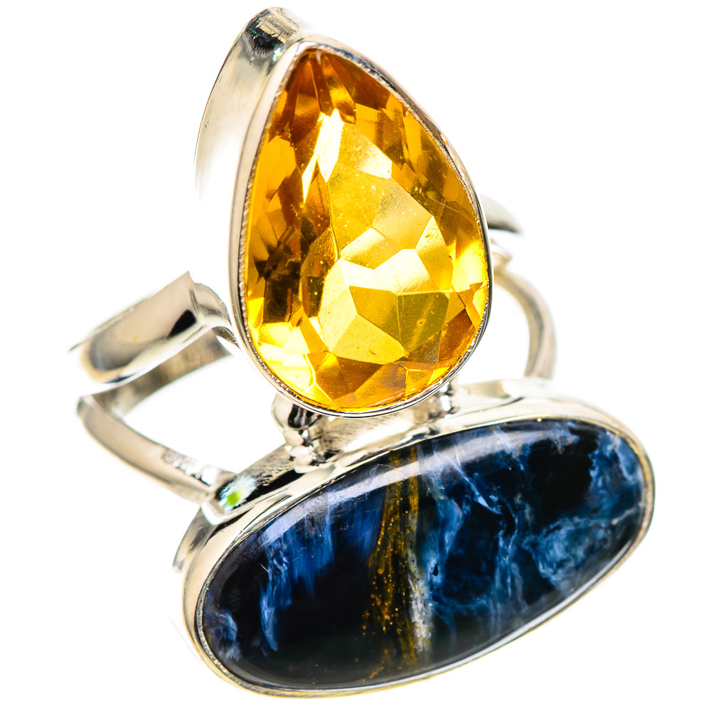 Pietersite, Citrine Ring Size 5.75 (925 Sterling Silver) RING137825