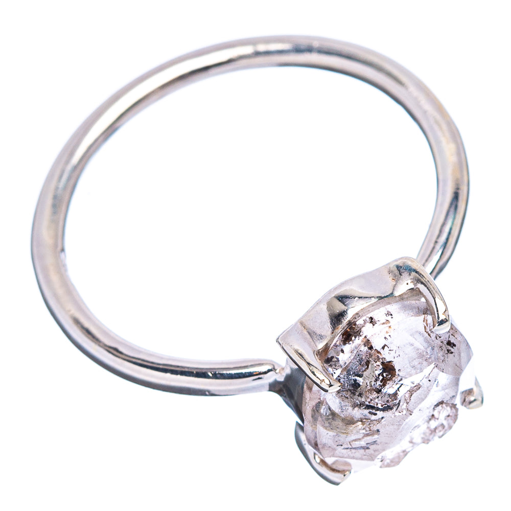 Faceted Cacoxenite Ring Size 7 (.925 Sterling Silver)