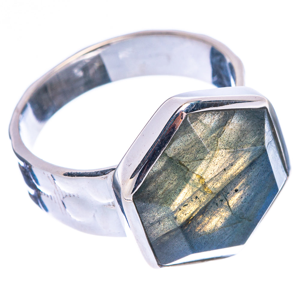 Premium Labradorite Ring Size 5.5 (925 Sterling Silver) R1830