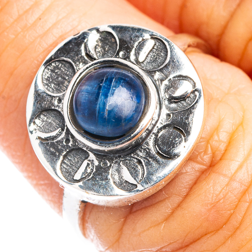 Kyanite Dainty Ring Size 7 (.925 Sterling Silver)