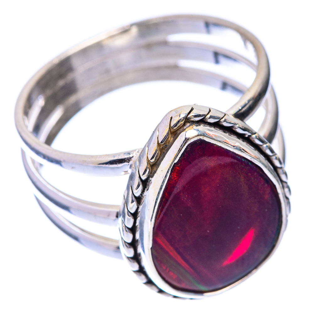 Aura Opal Ring Size 8.75 (925 Sterling Silver) R141523