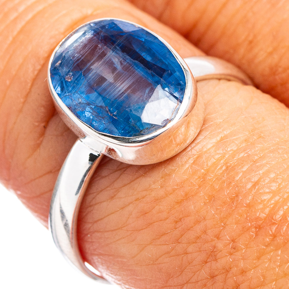 Kyanite Ring Size 8.75 (.925 Sterling Silver)