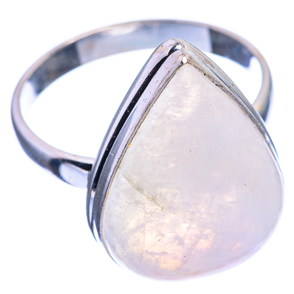 Rainbow Moonstone Ring Size 10.75 (925 Sterling Silver) R142266