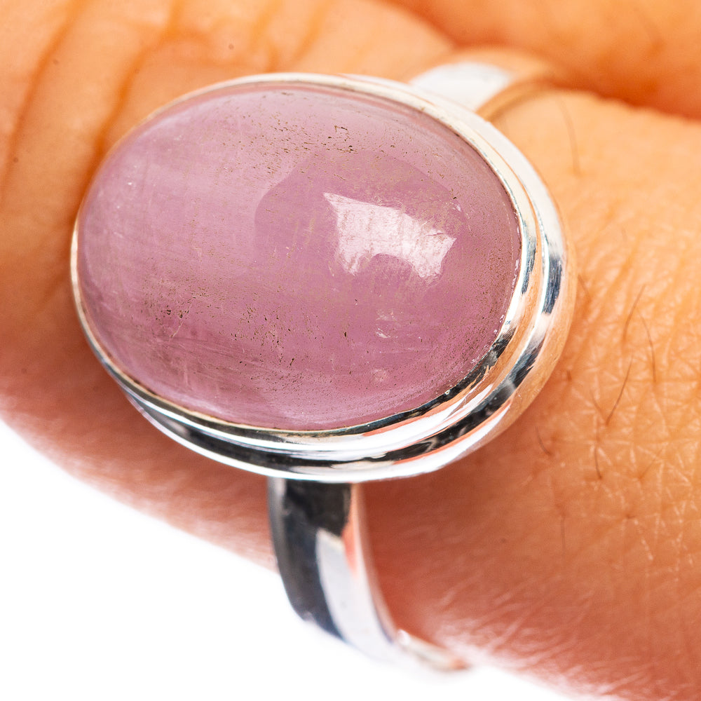 Kunzite 925 Sterling Silver Ring Size 9.75