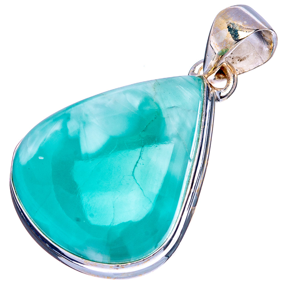 Smithsonite Pendant 1 3/8" (.925 Sterling Silver)
