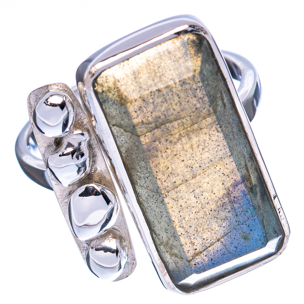 Asc Premium Labradorite Ring Size 6 (925 Sterling Silver) R3434