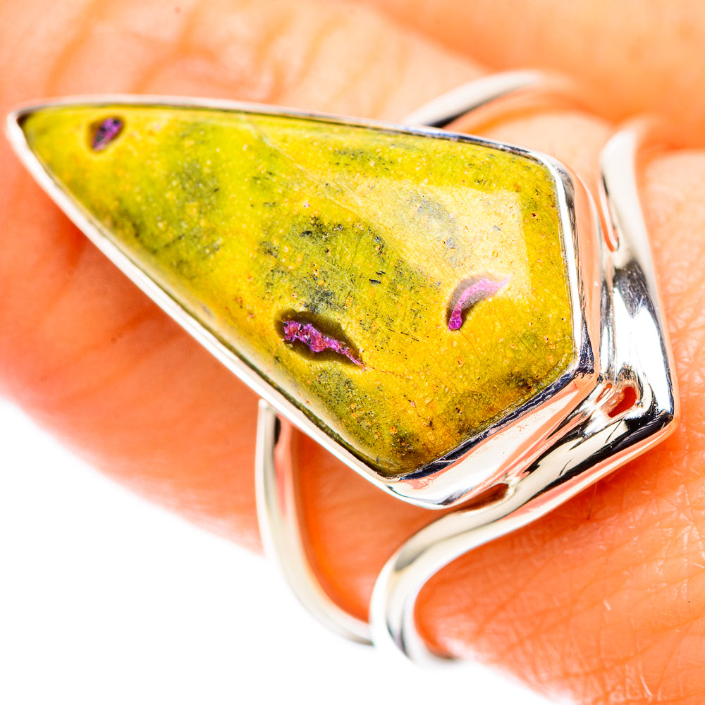 Premium Atlantisite Ring Size 8 (925 Sterling Silver) RING138084